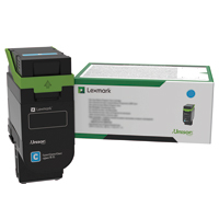 LEXMARK 75M40C0 - TONER LASER LEXMARK 75M40C0 CYAN, RENDIMIENTO ESTANDAR 2000 PAGINAS, PARA CS531, 632, CX532, 635
