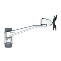 STARTECH.COM ARMWALLDS2 - SOPORTE DE PARED PARA PANTALLAS - BRAZO GIRATORIO DE 26 CM - PREMIUM