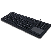 ADESSO AKB-270UB - TECLADO CON PANEL TACTIL ADESSO AKB-270UB IMPERMEABLE MICROBIAL, LAVABLE, USB (INGLES)