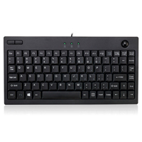 [AKB-310UB] ADESSO AKB-310UB - TECLADO COMPACTO ADESSO AKB-310UB CON MINI TRACKBALL, USB (INGLES)