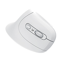 [PC-045205] PERFECT CHOICE PC-045205 - MOUSE VERTICAL INALAMBRICO 800 A 1200 DPI SILENCIOSO CONECTOR USB ERGONOMICO PERFECT CHOICE SNOUSE