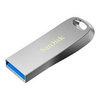 SANDISK SDCZ74-128G-G46 - MEMORIA SANDISK 128GB USB 3.2 GEN1 ULTRA LUXE METALICA WINDOWS 400MB/S SDCZ74-128G-G46