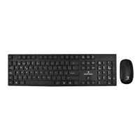 PERFECT CHOICE PC-201281 - KIT TECLADO Y MOUSE INALAMBRICOS CONECTOR USB RESISTENTE A DERRAMES SILENCIOSO PERFECT CHOICE DUST
