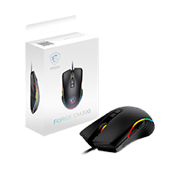 MSI OEM FORGE GM300 - MOUSE MSI OPTICO FORGE GM300 /CABLEADO/DPI 7200/USB/RGB/GAMER