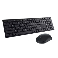 DELL 580-AJIS - KIT TECLADO Y MOUSE DELL PRO KM5221W INALAMBRICO EN INGLES  | NEGRO |580-AJIS |