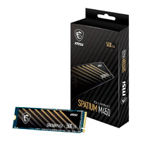 MSI OEM SPATIUM M450 PCIE 4.0 NVME M.2 500GB V1 - UNIDAD DE ESTADO SOLIDO SSD INTERNO MSI SPATIUM M450 500 GB M.2 2280 PCIE GEN4X4, NVME 1.4 LEC 3600