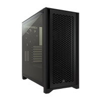 CORSAIR CC-9011200-WW - GABINETE CORSAIR AIRFLOW 4000D/NEGRO/SEMI-TORRE/ ATX/CRISTAL TEMPLADO (CC-9011200-WW)