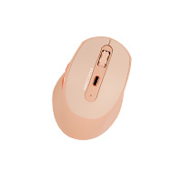 PERFECT CHOICE PC-045151 - MOUSE INALAMBRICO 1600 DPI OPTICO RECARGABLE ERGONOMICO SILENCIOSO PERFECT CHOICE CLIX - CAQUI