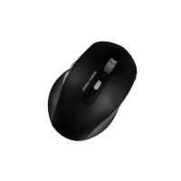 PERFECT CHOICE PC-045144 - MOUSE INALAMBRICO 1600 DPI OPTICO RECARGABLE ERGONOMICO SILENCIOSO PERFECT CHOICE CLIX - NEGRO