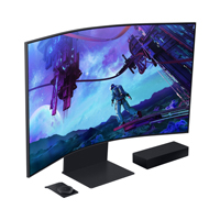 SAMSUNG LS55CG970NLXZX - MONITOR LED SAMSUNG 55 PULGADAS, WIDESCREEN, GAMER, ODYSSEY ARK,UHD 3,840 X 2,160, 4K, NEGRO, PIVOT,