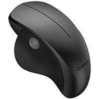 QUARONI MICON1 - MOUSE INALAMBRICO ERGONMICO SCROLL LATERAL QUARONI 3 SCROLL/RECEPTOR 2.4 GHZ/1200 DPI/PTICO/BAJO CON