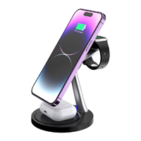 ACTECK AC-937139 - CARGADOR ACTECK ENERGON S-MATE CI740 / INALAMBRICO QI / 15 W / 3 DISPOSITIVOS / COMPATIBLE CON APPLE