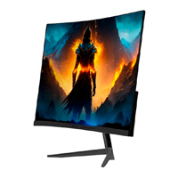 BALAM RUSH BR-938327 - MONITOR GAMER BALAM RUSH ULTRA EART II MGX23C / 23.8 PUL / CURVO / 165 HZ / FULL HD / 1 MS / JOYSTIC