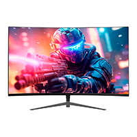 BALAM RUSH BR-938273 - MONITOR GAMER BALAM RUSH ULTRA EARTH II MGX27C / 27 PUL / CURVO / 180 HZ / FULL HD / 1 MS / JOYSTICK