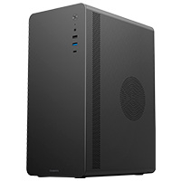 QUARONI QCMT-13 - GABINETE MICRO TORRE QUARONI MICRO ATX, MINI ITX/1USB 2.0 1USB 3.0/USB 3.0/VERTICE CURVO/FUENTE 500