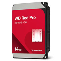 WD - WESTERN DIGITAL WD142KFGX - DISCO DURO INTERNO WD RED PRO 14TB 3.5 ESCRITORIO SATA3 6GB/S 512MB 7200RPM 24X7 HOTPLUG NAS 1-24 BA