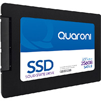 QUARONI QSSD256 - UNIDAD DE ESTADO SOLIDO SSD QUARONI 2.5 256GB / SATA3 / 6GB/S 7MM / LECT 510MB/S / ESCRIT 450MB/S.