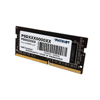 PATRIOT PSD416G240081S - MEMORIA RAM PATRIOT SIGNATURE SODIMM DDR4 16GB 2400MHZ CL17 PC4-19200 260PIN 1.2V LAPTOP AIO MINIPCS