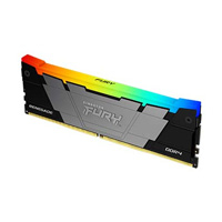 KINGSTON KF432C16RB2A/8 - MEMORIA RAM KINGSTON DIMM DDR4 8GB 3200MT/S FURY RENEGADE BLACK XMP RGB CL16 288PIN 1.35V C/DISIPADO