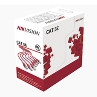 [DS-1LN5E-SW] Bobina de Cable UTP 305 Metros (1000 Pies) / Cat5E (24 AWG) / Color Blanco / PVC (CM) / Uso en Interior / 100% Cobre / Aplicaciones de CCTV y Redes de Datos