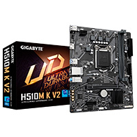 [H510M K V2] GIGABYTE H510M K V2 - MB GIGABYTE H510M K V2 INTEL S-1200 11A GEN/2XDDR4 3200MHZ/PCIE 3.0/HDMI/4XUSB 3.1/M.2/MICRO ATX/GAM