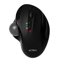 ACTECK AC-936309 - MOUSE ACTECK VIRTUOS ART MI790 / INALAMBRICO / DUAL BLUETOOTH USB / 2400 DPI AJUSTABLE / TRACKBALL /