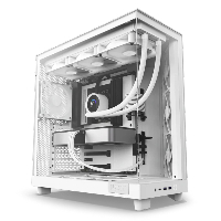 NZXT CC-H61FW-01 - GABINETE NZXT H6 FLOW/ VIDRIO TEMPLADO/BLANCO/ATX, MICRO-ATX, MINI-ITX/ MID TOWER/GAMER