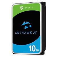 SEAGATE ST10000VE001 - DISCO DURO INTERNO SEAGATE SKYHAWK AI 10TB 3.5 ESCRITORIO SATA3 6GB/S 256MB 7200RPM VIDEO VIGILANCIA