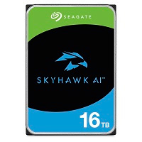 SEAGATE ST16000VE002 - DISCO DURO INTERNO SEAGATE SKYHAWK AI 16TB 3.5 ESCRITORIO SATA3 6GB/S 256MB 7200RPM VIDEO VIGILANCIA