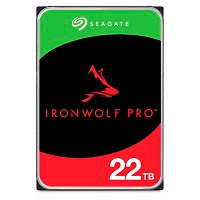 SEAGATE ST22000NT001 - DISCO DURO INTERNO SEAGATE IRONWOLF PRO 22TB 3.5 ESCRITORIO SATA3 6GB/S 512MB 7200RPM 24X7 HOT-PLUG