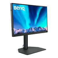 [9H.LLPLB.QBL] BENQ 9H.LLPLB.QBL - MONITOR BENQ FOTOGRAFIA SW272Q 27 2560X1440 HDMI 2.0X2 DISPLAY PORT 1.4X1 AIO CONNECTION USB C TECNO
