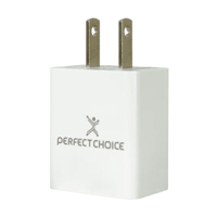 PERFECT CHOICE PC-240372 - ADAPTADOR DE CORRIENTE USB 2.4A PERFECT CHOICE BLANCO
