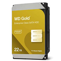 [WD221KRYZ] WD - WESTERN DIGITAL WD221KRYZ - DISCO DURO INTERNO WD GOLD 22TB 3.5 ESCRITORIO SATA3 6GB/S 512MB 7200RPM 24X7 HOTPLUG NAS DVR NVR SE