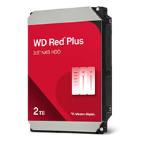 WD - WESTERN DIGITAL WD20EFPX - DISCO DURO INTERNO WD RED PLUS 2TB 3.5 ESCRITORIO SATA3 6GB/S 64MB 5400RPM 24X7 HOTPLUG NAS 1-8 BAHI