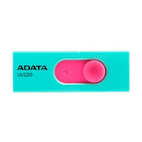 ADATA AUV220-32G-RGNPK - MEMORIA ADATA 32GB USB 2.0 UV220 RETRACTIL AZUL-ROSA (AUV220-32G-RGNPK)