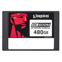 KINGSTON SEDC600M/480G - UNIDAD DE ESTADO SOLIDO SSD KINGSTON DC600M 480GB ENTERPRICE SATA 2.5 LECT.560/ESCR.530MBS PARA SERV