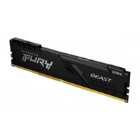 KINGSTON KF436C18BB/16 - MEMORIA RAM KINGSTON DIMM DDR4 16GB 3600MT/S FURY BEAST BLACK CL18 288PIN 1.35V C/DISIPADOR DE CALOR