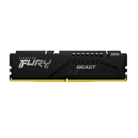 KINGSTON KF552C40BB-32 - MEMORIA RAM KINGSTON DIMM DDR5 32GB 5200MT/S FURY BEAST BLACK XMP CL40 288PIN 1.25V C/DISIPADOR DE C