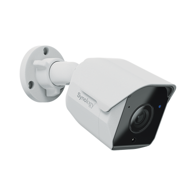 SYNOLOGY BC500 - CAMARA IP SYNOLOGY BC500 TIPO BALA 5 MP IR DE 30 M LENTE 2.8MM DIA Y NOCHE, IP67 POE H.265, RANURA M