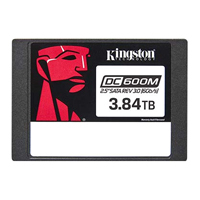 KINGSTON SEDC600M/3840G - UNIDAD DE ESTADO SOLIDO SSD KINGSTON DC600M 3840GB ENTERPRICE SATA 2.5 LECT.560/ESCR.530MBS PARA SER