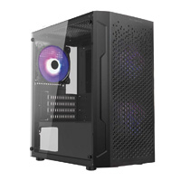 BALAM RUSH BR-936118 - GABINETE GAMER BALAM RUSH ARTIC GI725 / MINI TORRE / MICRO ATX, MINI ITX / VENTILADOR RGB / PANEL CR