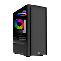 BALAM RUSH BR-936095 - GABINETE GAMER BALAM RUSH NYX GI730 / MINI TORRE / MICRO ATX - MINI ITX / 3 VENTILADORES RGB INCLUID