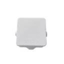  Caja de Conexiones Impermeable IP55 con 4 Entradas, 80 x 80 x 50 mm, para Instalaciones Industriales, Comerciales y Residenciales, Incluye Tornillería para su Instalación