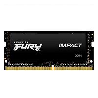KINGSTON KF432S20IB/32 - MEMORIA RAM KINGSTON SODIMM DDR4 32GB 3200MT/S FURY IMPACT BLACK CL20 260PIN 1.2V C/DIFUSOR DE CALOR