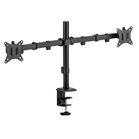 ACTECK AC-934602 - SOPORTE DOBLE PARA MONITOR ACTECK ENFORCE ZONE SM490 / SOPORTE VESA / FIJACION POR PRENSA MECANICA /