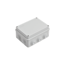 Caja Estanca de PVC Para Derivación y Conexión, 10 Entradas, Tapa Atornillada, 150x110x70 mm (Área interna), Uso Exterior IP55, Material que no Propaga el Fuego y Libre de Hálogenos