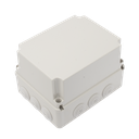 Caja Derivación-Conexión de Plástico (190 X 240 X 165 mm) con 12 Glándulas de Goma. Para Instalaciones Comerciales, Residenciales e Industriales. Incluye Tornillería para su Tapa. Funciona También como Registro.