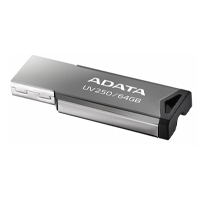 ADATA AUV250-64G-RBK - MEMORIA ADATA 64GB USB 2.0 UV250 METALICA (AUV250-64G-RBK)