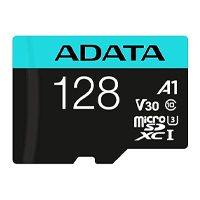 ADATA AUSDX128GUI3V30SA2-RA1 - MEMORIA ADATA MICRO SDXC/SDHC 128GB UHS-I 100MB/85MB CLASE 10 V30 A2 C/ADAPTADOR AUSDX128GUI3V30SA2