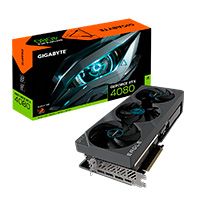 GIGABYTE GV-N4080EAGLE-16GD - TARJETA DE VIDEO GIGABYTE NVIDIA RTX4080 PCIE X16 4.0/16GB/GDDR6X/256BIT/ESTANDAR/GAMA ALTA/GAMER